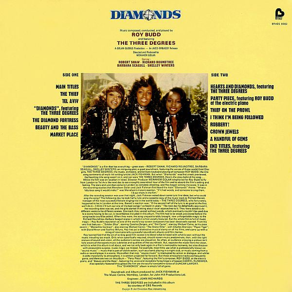 Roy Budd : Diamonds (OST) (LP, Album)