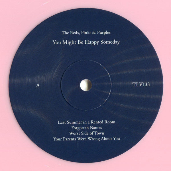 The Reds, Pinks And Purples : You Might Be Happy Someday (12", MiniAlbum, Ltd, Pin)