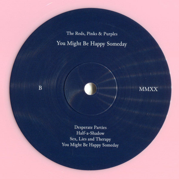 The Reds, Pinks And Purples : You Might Be Happy Someday (12", MiniAlbum, Ltd, Pin)