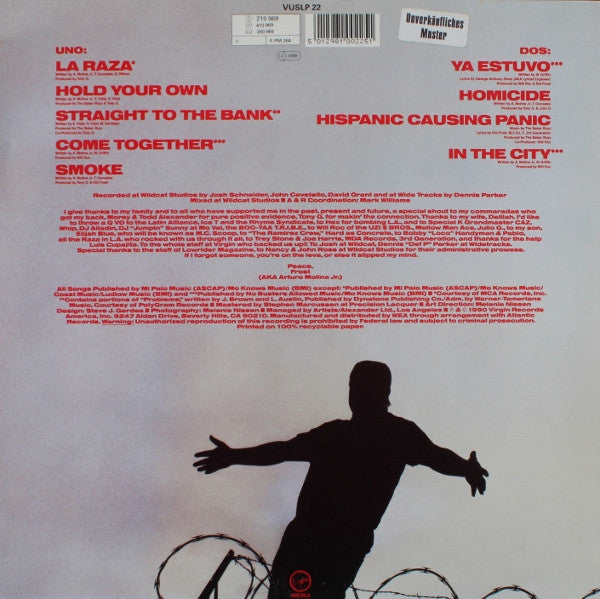 Kid Frost : Hispanic Causing Panic (LP, Album)