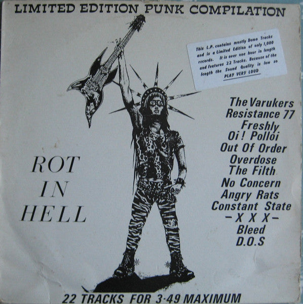 Various : Rot In Hell (LP, Comp, Ltd)