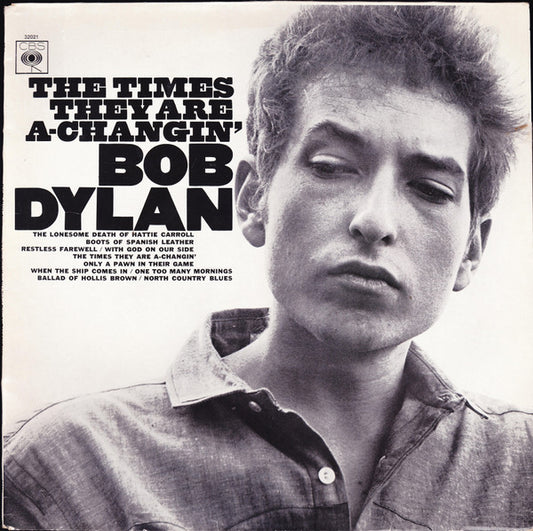 Bob Dylan : The Times They Are A-Changin' (LP, Album, RE)