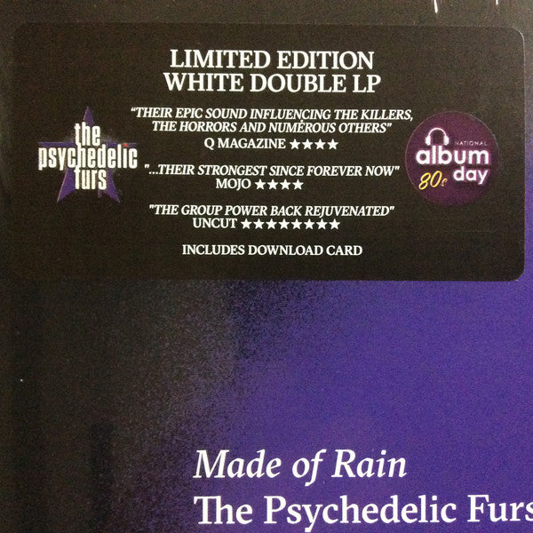 The Psychedelic Furs : Made Of Rain (2xLP, Album, Ltd, Whi)