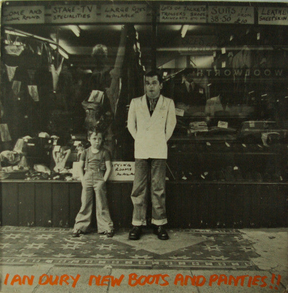 Ian Dury : New Boots And Panties!! (LP, Album, 10 )