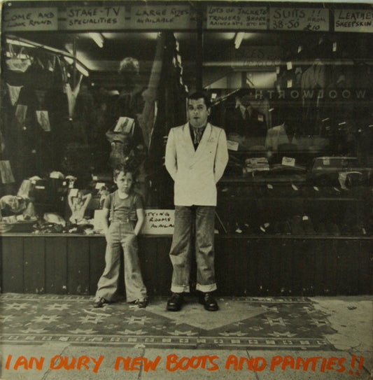 Ian Dury : New Boots And Panties!! (LP, Album, 10 )