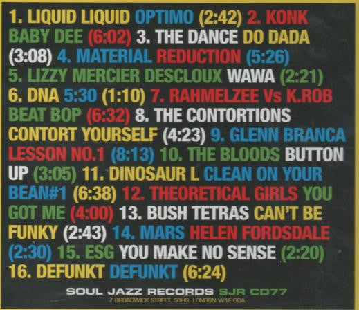 Various : New York Noise (Dance Music From The New York Underground 1978-1982) (CD, Comp)