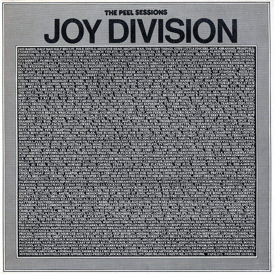 Joy Division : The Peel Sessions (12", EP, Tex)