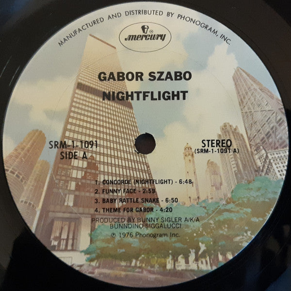 Gabor Szabo : Nightflight (LP, Album, San)