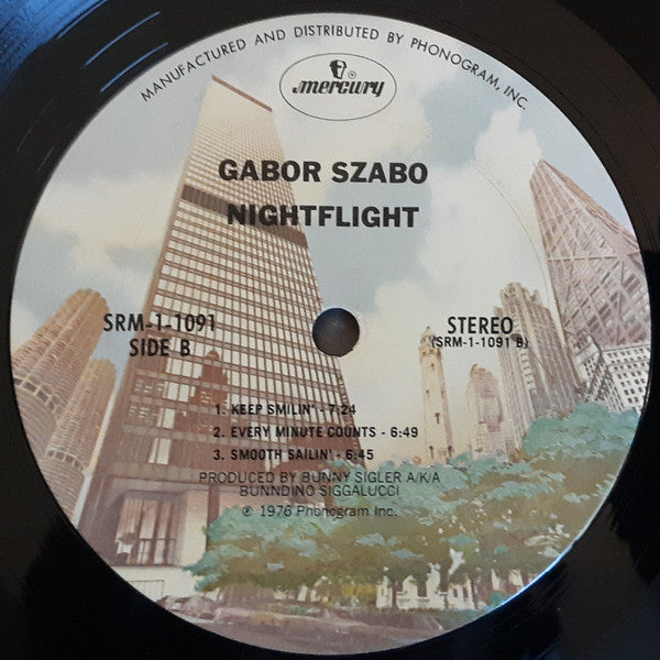 Gabor Szabo : Nightflight (LP, Album, San)