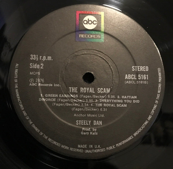 Steely Dan : The Royal Scam (LP, Album, Bla)