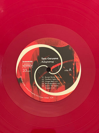 Tom Caruana : Adaptatrap (LP, Album, Red)