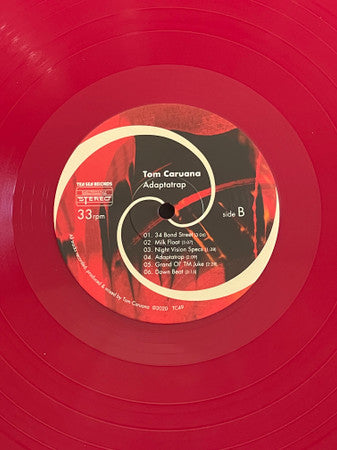 Tom Caruana : Adaptatrap (LP, Album, Red)