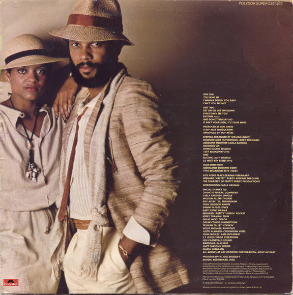 Roy Ayers : You Send Me (LP, Album)