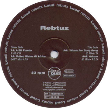 Various : Rebtuz Loud (12", Promo, Unofficial)