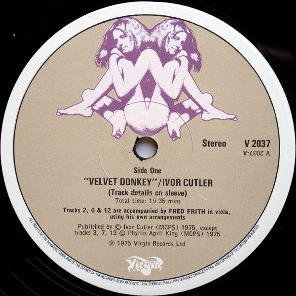 Ivor Cutler : Velvet Donkey (LP, Album)