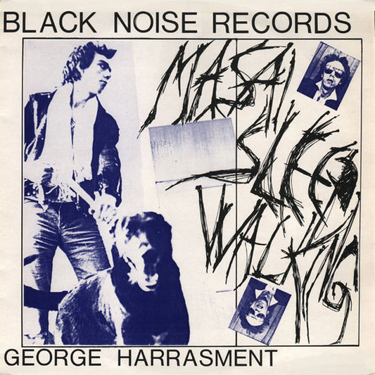 George Harrasment : Masai Sleep Walking (LP, W/Lbl)