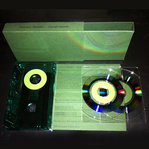 Damion Romero : I Know! I Know! (Cass, Mono, C94 + 2xCDr, B/card, AAC)