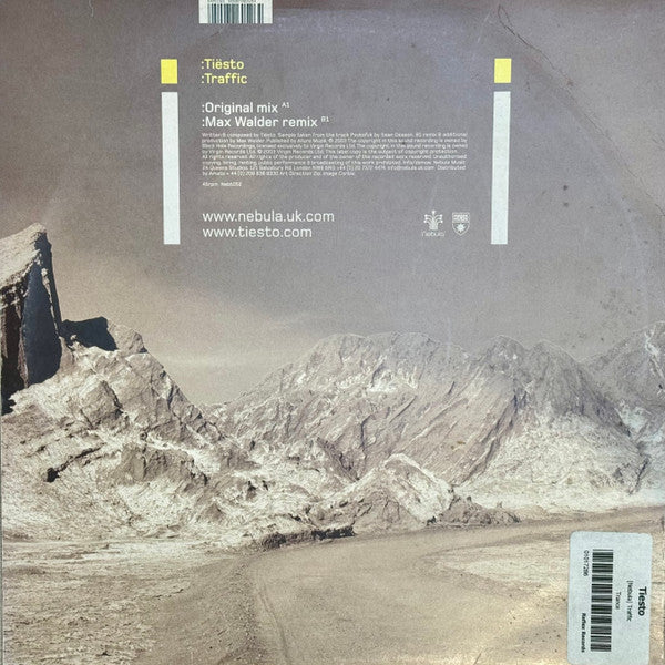 DJ Tiësto : Traffic (12")