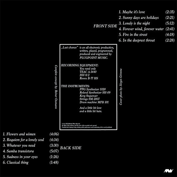 Plugpoint Music : Last Chance (LP, Album, RE, RM)