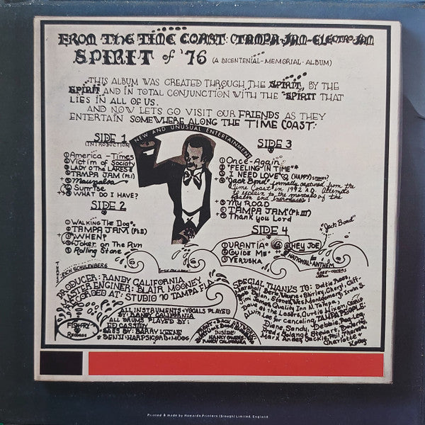 Spirit (8) : Spirit Of '76 (2xLP, Album, Gat)