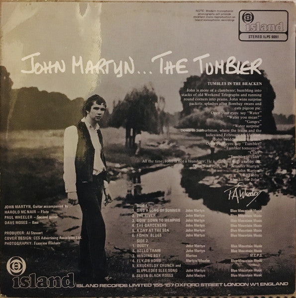 John Martyn : The Tumbler (LP, Album, RP)