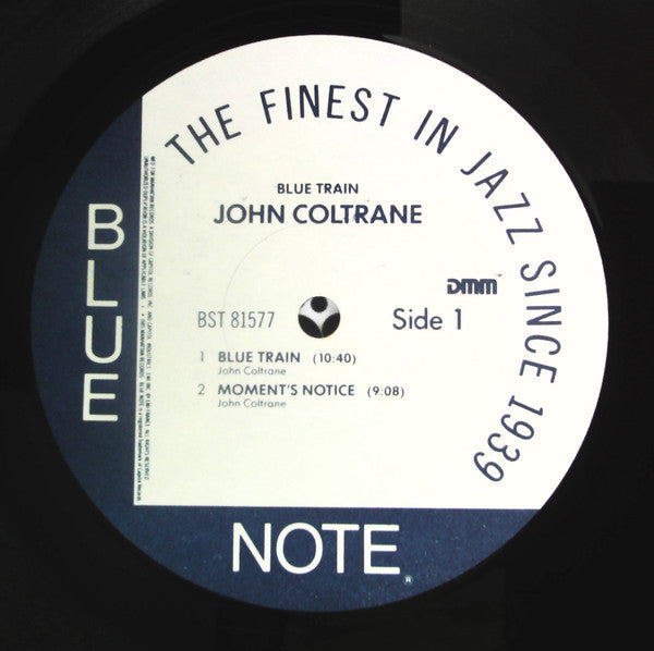 John Coltrane : Blue Train (LP, Album, RE, RM, DMM)