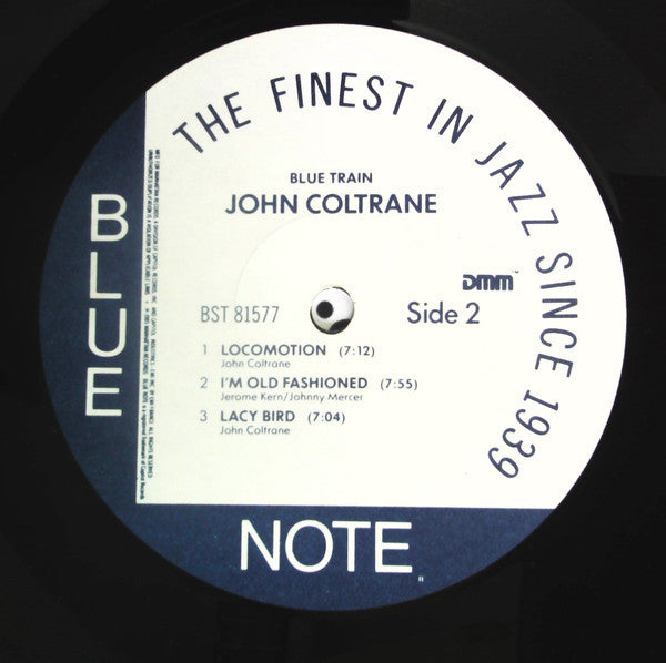 John Coltrane : Blue Train (LP, Album, RE, RM, DMM)