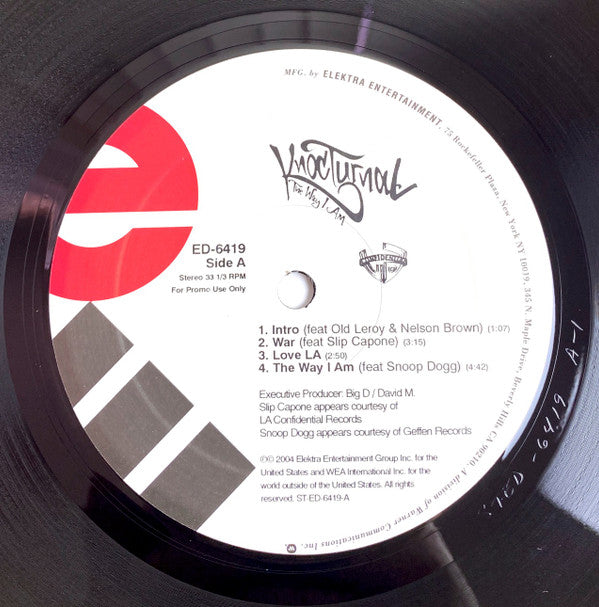 Knocturnal* : The Way I Am (2xLP, Promo, Edi)