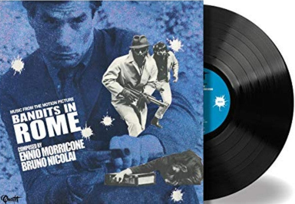 Ennio Morricone, Bruno Nicolai : Bandits In Rome  (LP, Album, Mono, Ltd)
