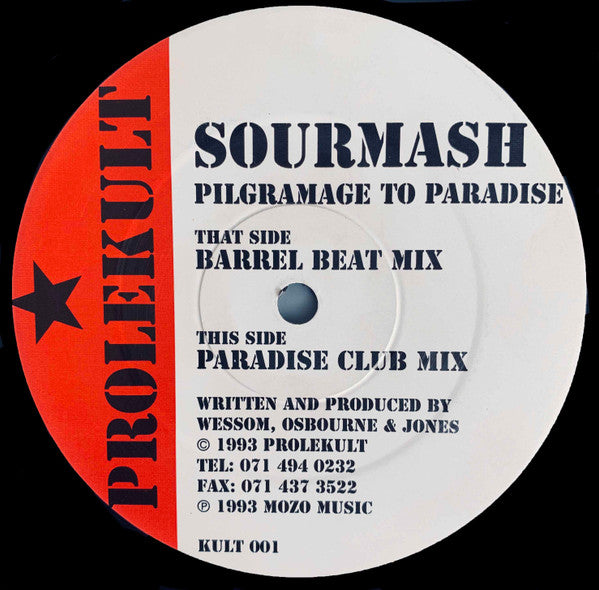 Sourmash : Pilgramage To Paradise (12")