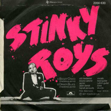 Stinky Toys : Boozy Creed / Driver Blues (7", Single)