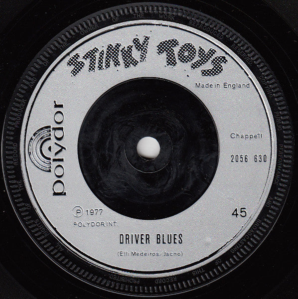 Stinky Toys : Boozy Creed / Driver Blues (7", Single)