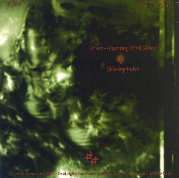 Dødsdømd : Ever-Burning Evil Fire (7", Ltd, Num, Gre)