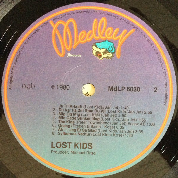Lost Kids : Bla Bla (LP, Album)