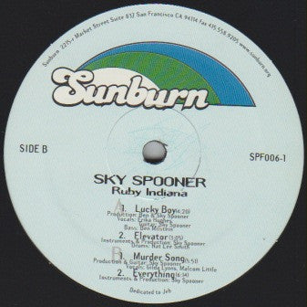 Sky Spooner : Ruby Indiana (12")