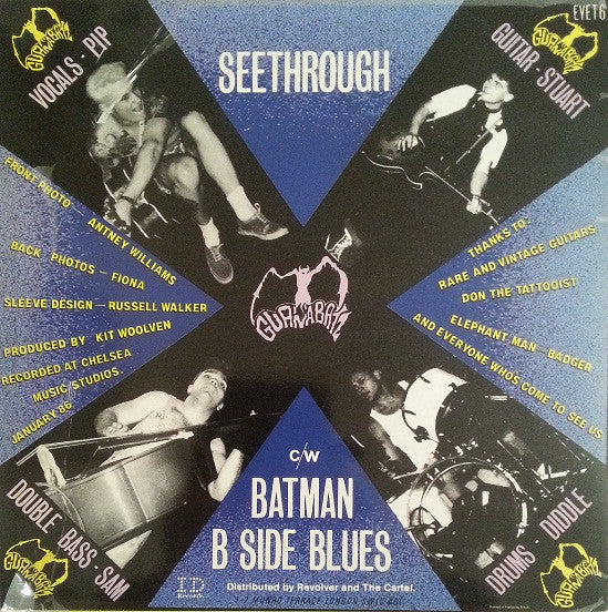 Guana Batz* : Seethrough (12", EP)