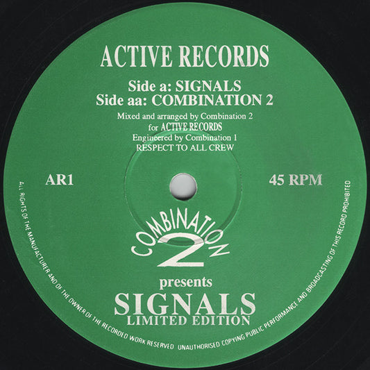 Combination 2 : Signals (12", Ltd)