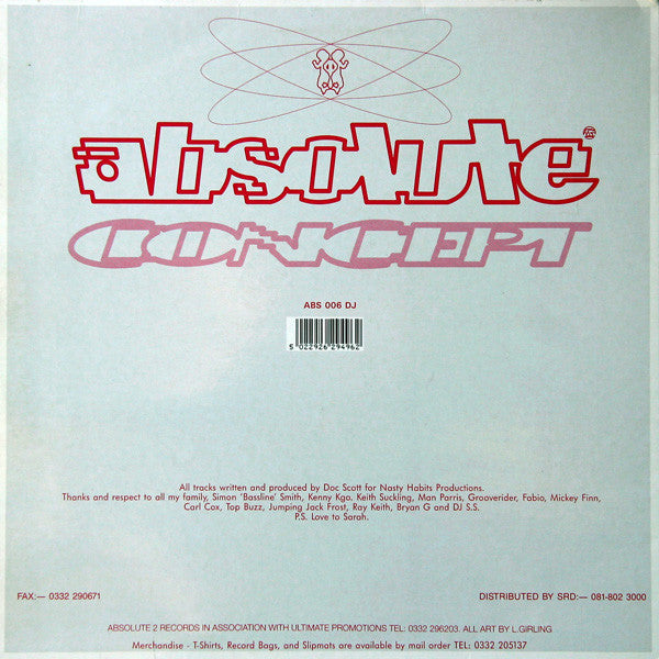 Doc Scott : The N.H.S E.P. Vol 2 - The Second Chapter (12", EP)