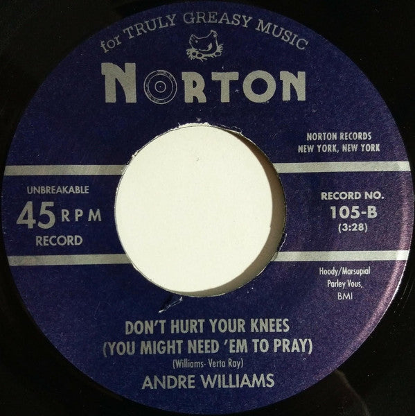 Andre Williams (2) : The Monkey Speaks His Mind (7", Single)