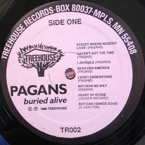 Pagans : Buried Alive (LP, Comp)