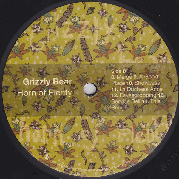 Grizzly Bear : Horn Of Plenty (LP, Album, RE)