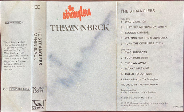 The Stranglers : Meninblack (Cass, Album, Gre)