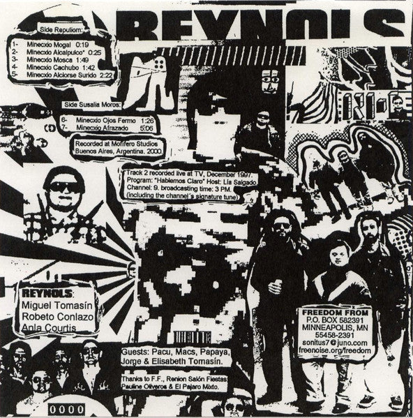 Reynols : Minecxio (7", EP)