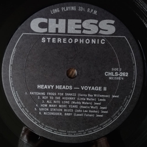 Various : Heavy Heads Voyage II (LP, Comp)