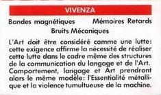 Vivenza : Essentialité Métallique (Cass, C30)