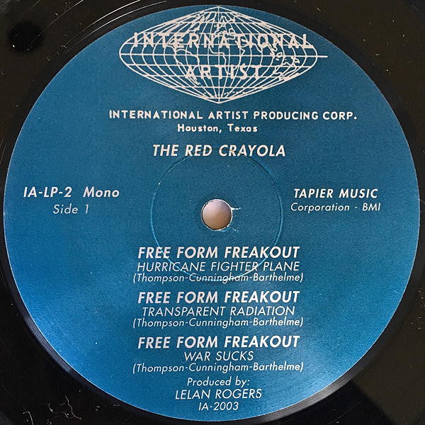 The Red Crayola* With The Familiar Ugly : The Parable Of Arable Land (LP, Album, RE)