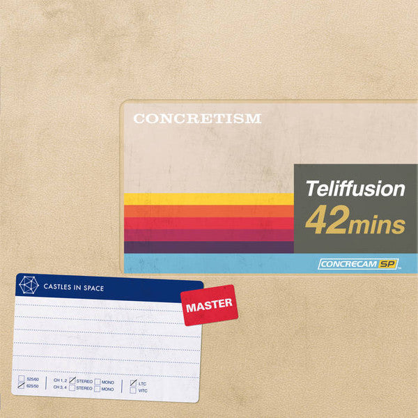 Concretism : Teliffusion (LP, Ltd, Red)