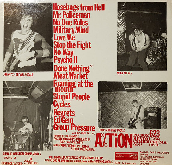 Psycho (10) : Hosebags From Hell (LP, Album)