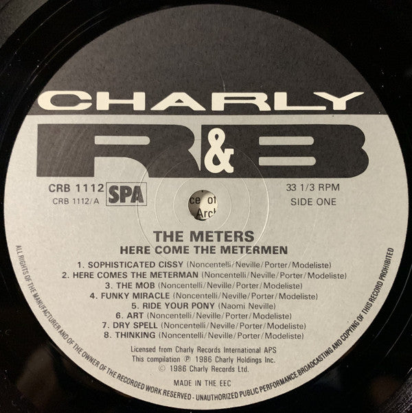 The Meters : Here Come The Metermen (LP, Comp, RE)