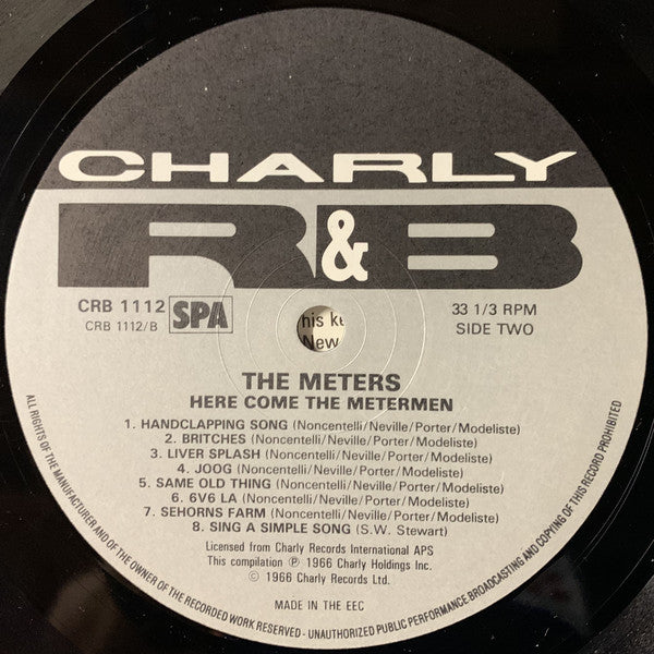 The Meters : Here Come The Metermen (LP, Comp, RE)